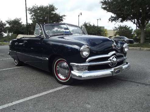 1950 Ford Custom Convertible - cars & trucks - by owner - vehicle... for sale in Ormond Beach, FL
