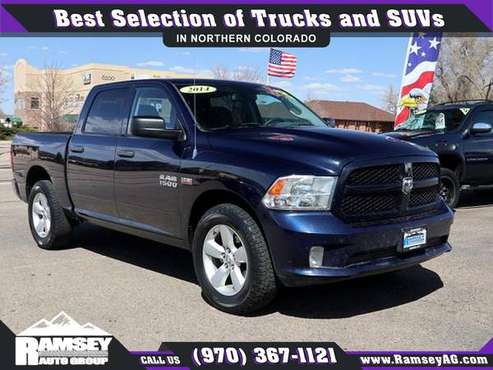 2014 Ram 1500 Crew Cab Tradesman Pickup 4D 4 D 4-D 5 1/2 ft FOR ONLY for sale in Greeley, CO