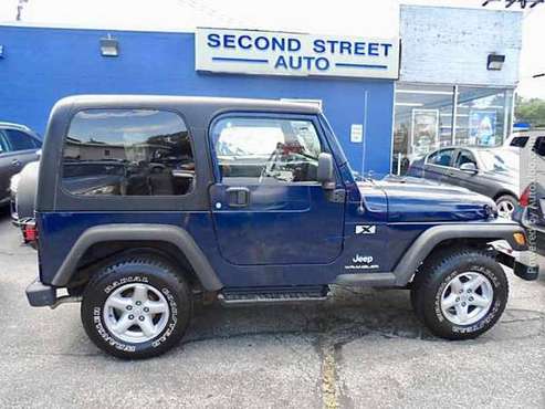 2004 Jeep Wrangler X 4.0l 6 Cylinder Engine Four Wheel Drive 2dr X for sale in Manchester, VT
