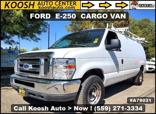 2014 FORD E-250 CARGO VAN * CARFAX 1-OWNER * SERVICE RACK * CARGO... for sale in Fresno, CA