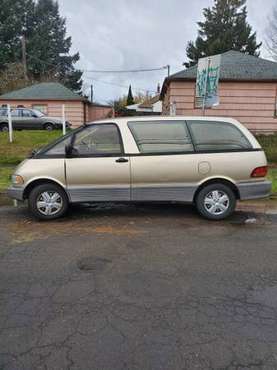 1991 Toyota Previa LS Mini Van - cars & trucks - by owner - vehicle... for sale in Portland, OR