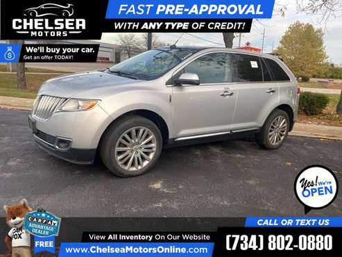 2011 Lincoln *MKX* *Base* *AWD* *Wagon* for ONLY $175/mo - cars &... for sale in Chelsea, MI