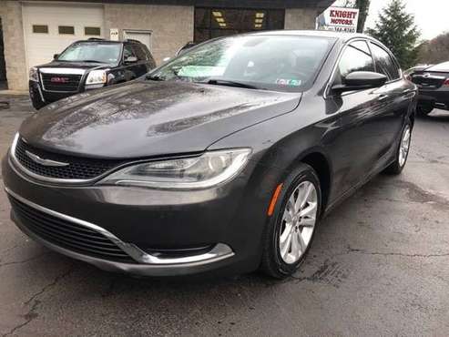 2016 Chrysler 200 Limited Financing for Everyone !! - cars & trucks... for sale in Pittsburgh, PA