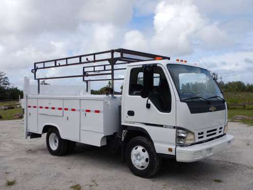 2007 Chevrolet W4500 Service Utility Truck Low Miles Diesel FL Truck... for sale in West Palm Beach, FL