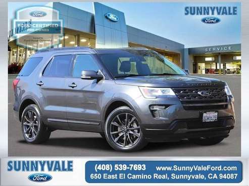 2018 Ford Explorer Xlt - - by dealer - vehicle for sale in Sunnyvale, CA