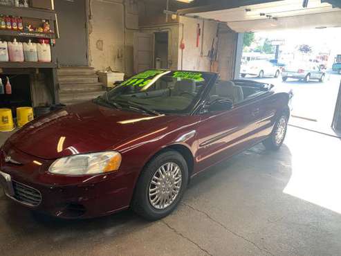 2001 Chrysler Sebring convertible low miles 46k for sale in East Chicago, IL