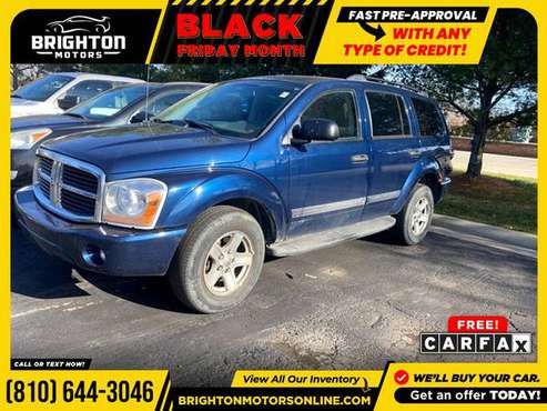 2005 Dodge *Durango* *SLT* *4WD!* *4 WD!* *4-WD!* FOR ONLY $64/mo! -... for sale in Brighton, MI