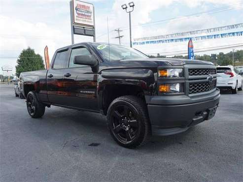 2014 Chevrolet SILVERADO 1500 truck WORK TRUCK - Black for sale in Beckley, WV