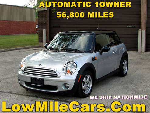 low miles 2007 Mini Cooper automatic 56k - cars & trucks - by dealer... for sale in Willowbrook, IL
