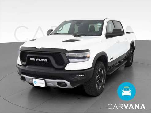 2020 Ram 1500 Crew Cab Rebel Pickup 4D 5 1/2 ft pickup White -... for sale in Beaumont, TX