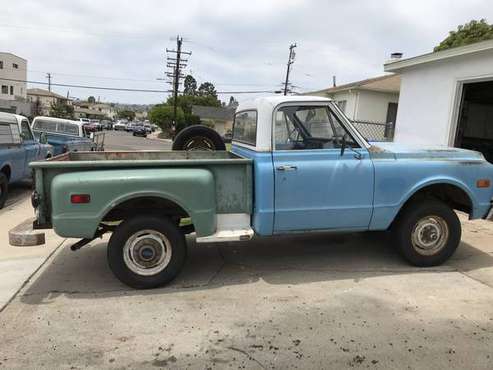 1969 Chevrolet k/10 Short bed - cars & trucks - by owner - vehicle... for sale in Ledyard, CT