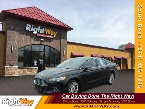 2016 Ford Fusion SE - - by dealer - vehicle automotive for sale in South Bend, IN