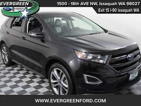 2015 Ford Edge Sport suv Black for sale in Issaquah, WA