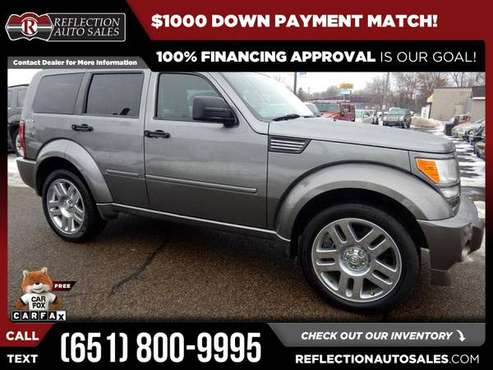 2011 Dodge Nitro R/T Heat FOR ONLY 210/mo! - - by for sale in Oakdale, MN