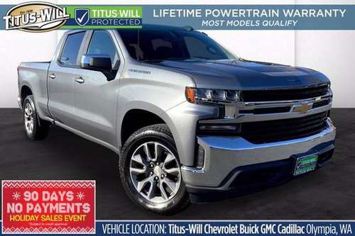 2019 Chevrolet Silverado 4x4 4WD Chevy LT TRUCK - cars & trucks - by... for sale in Olympia, WA