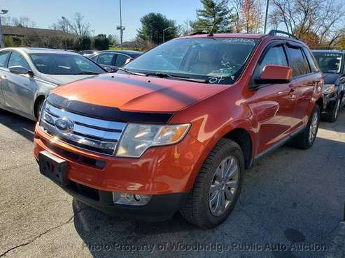 2007 *Ford* *Edge* *AWD 4dr SEL PLUS* Orange - cars & trucks - by... for sale in Woodbridge, District Of Columbia