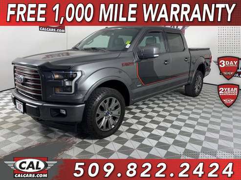 2017 Ford F-150 4WD F150 Crew cab Lariat Many Used Cars! Trucks! for sale in Airway Heights, WA