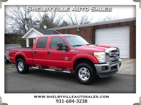 2015 Ford Super Duty F-250 SRW 4X4 Crew Cab XLT - cars & trucks - by... for sale in Shelbyville, TN