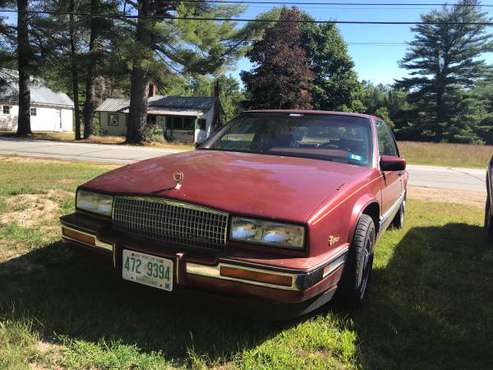 1986 Cadillac Eldorado - cars & trucks - by owner - vehicle... for sale in Bristol, NH