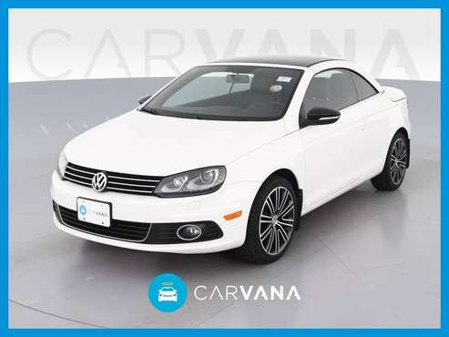 2014 VW Volkswagen Eos Komfort Convertible 2D Convertible White for sale in NEWARK, NY