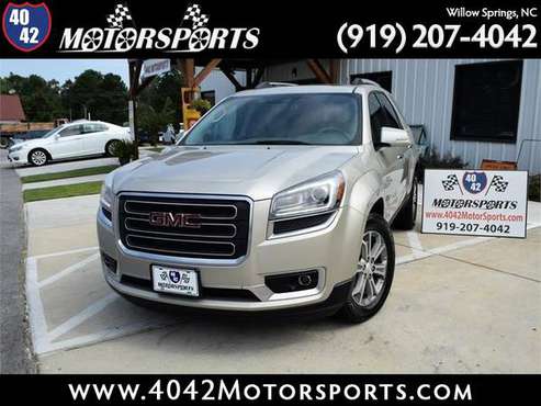 2013 GMC ACADIA SLT-2 HEATED LEATHER BOSE BACK UP CAM MOONROOF! for sale in Willow Springs, NC