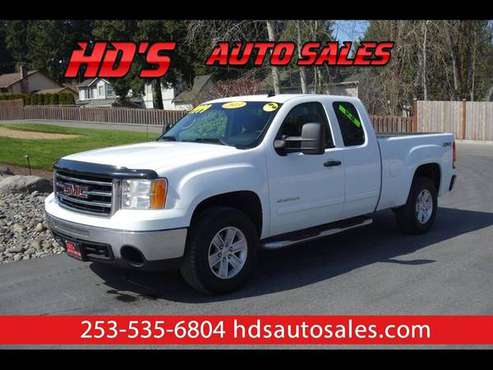 2013 GMC Sierra 1500 SLE Ext Cab 4WD VERY CLEAN! GREAT PACKAGE! for sale in PUYALLUP, WA