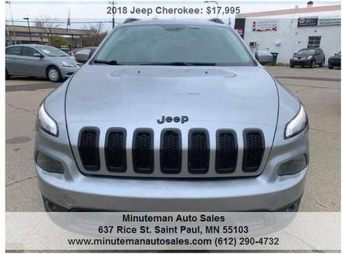 2018 Jeep Cherokee Latitude 4dr SUV 37376 Miles - - by for sale in Saint Paul, MN