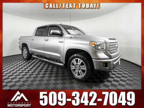 2015 *Toyota Tundra* Platinum 4x4 - cars & trucks - by dealer -... for sale in Spokane Valley, WA