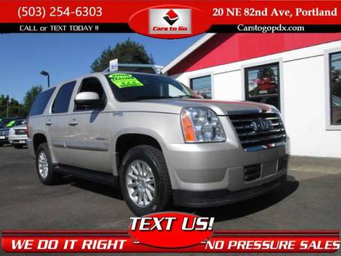 2008 GMC Yukon Hybrid Sport Utility 4D Cars and Trucks Electric for sale in Portland, OR