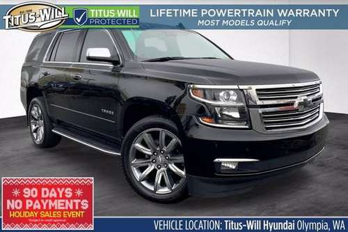 2017 Chevrolet Tahoe 4x4 4WD Chevy Premier SUV - cars & trucks - by... for sale in Olympia, WA
