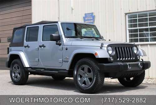 2014 Jeep Wrangler Unlimited Freedom Edition - 78, 000 Miles - Soft for sale in Christiana, PA