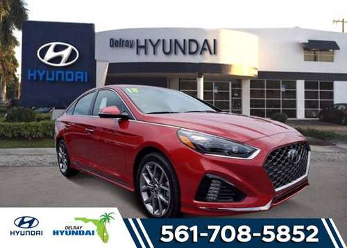 2018 Hyundai Sonata Limited 2.0T *Ltd Avail* - cars & trucks - by... for sale in Delray Beach, FL
