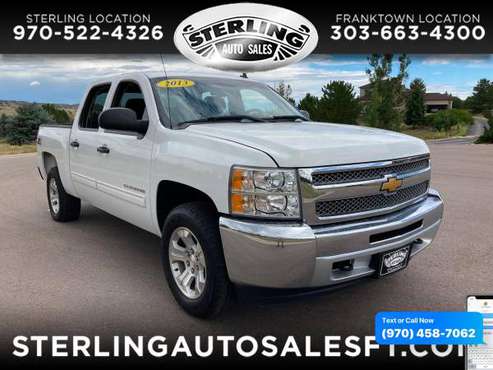 2013 Chevrolet Chevy Silverado 1500 4WD Crew Cab 143.5 LT -... for sale in Sterling, CO