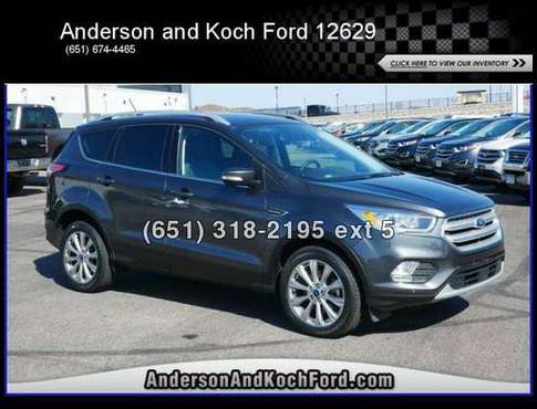 2018 Ford Escape Titanium Anderson & Koch Ford - - by for sale in North Branch, MN