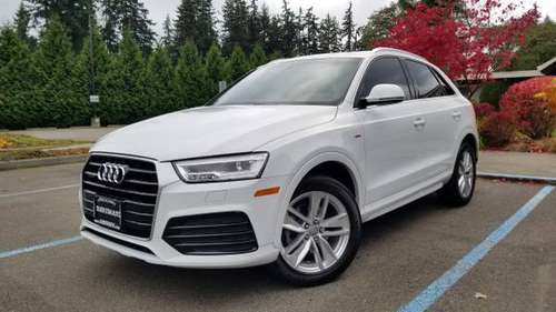 2018 Audi Q3 2.0T quattro Premium Plus AWD ONE OWNER &WELL SERVICED... for sale in Lynnwood, WA