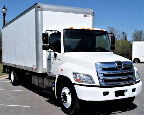 2013 Hino 268 24’ Box Truck 102 X 97 Cargo Truck Liftgate Refurbished for sale in Emerald Isle, VA