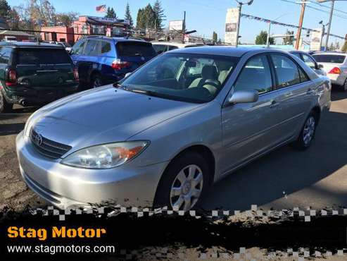 2003 Toyota Camry LE 4dr Sedan - cars & trucks - by dealer - vehicle... for sale in Portland, OR