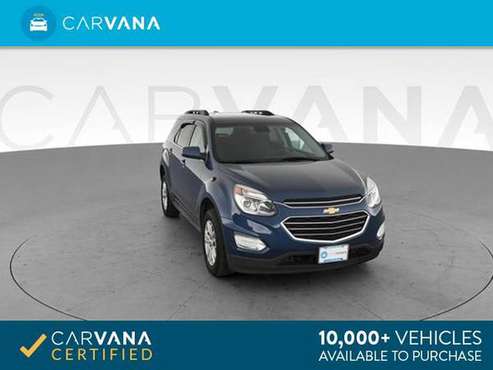 2016 Chevy Chevrolet Equinox LT Sport Utility 4D suv BLUE - FINANCE for sale in Atlanta, MD
