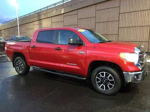 2017 Toyota Tundra 4WD SR5 pickup Red - cars & trucks - by dealer -... for sale in Post Falls, MT