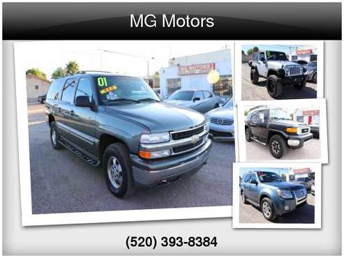 2001 Chevrolet Suburban 1500 LT 4WD 4dr SUV /CLEAN CARFAX/ Financing... for sale in Tucson, AZ