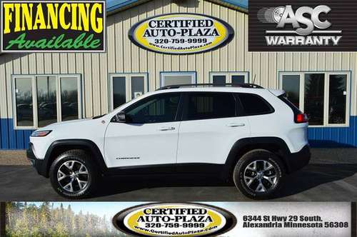 2016 Jeep Cherokee Trailhawk 4×4 - cars & trucks - by dealer -... for sale in Alexandria, ND