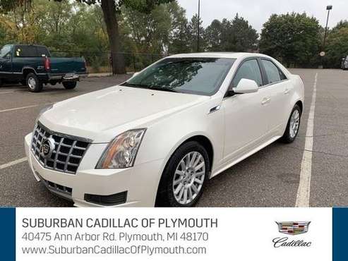 2013 Cadillac CTS sedan Luxury - Cadillac White Diamond Tricoat for sale in Plymouth, MI
