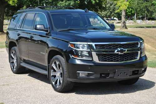 2016 TAHOE LT 4X4 NAVIGATION LEATHER HEATED SEATS SUN DVD ENT. for sale in Flushing, MI
