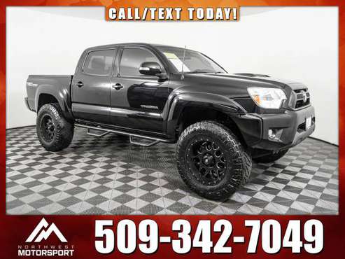 Lifted 2015 *Toyota Tacoma* TRD Sport 4x4 - cars & trucks - by... for sale in Spokane Valley, ID