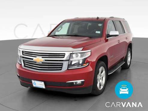 2015 Chevy Chevrolet Tahoe LTZ Sport Utility 4D suv Red - FINANCE -... for sale in Long Beach, CA