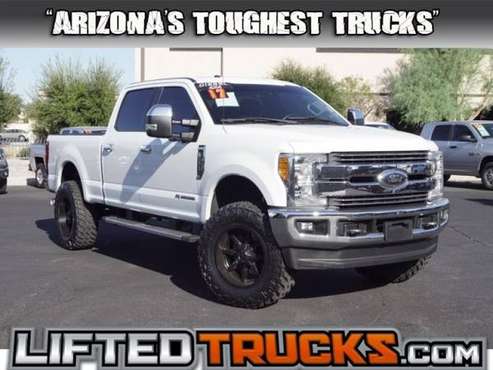 2017 Ford f-350 f350 f 350 SUPER DUTY LARIAT 4WD CREW CAB 6.75 4x4 Pas for sale in Glendale, AZ