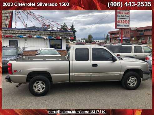 2003 Chevrolet Silverado 1500 Ext Cab 4WD LS *Trade-In's, Welcome!* for sale in Helena, MT