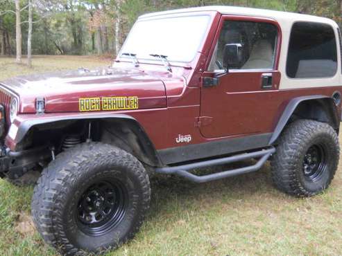 2001 Jeep Wrangler - cars & trucks - by owner - vehicle automotive... for sale in Franklin Springs, GA