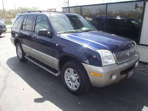 2004 Mercury Mountaineer 4x4 V8 3rdRow Sunroof Htd Leather Great for sale in Des Moines, IA