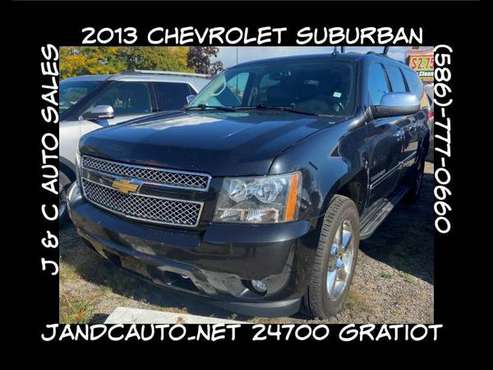 2013 Chevrolet Suburban LTZ 1500 4WD - cars & trucks - by dealer -... for sale in Eastpointe, MI